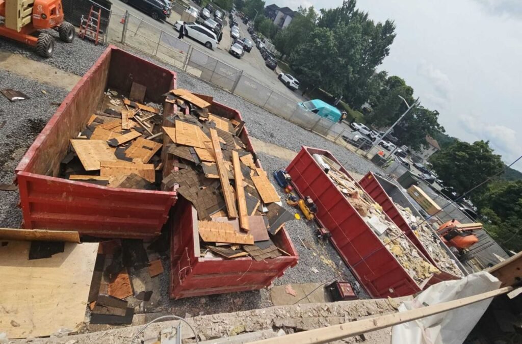 construction site dumpster Hillburn NY